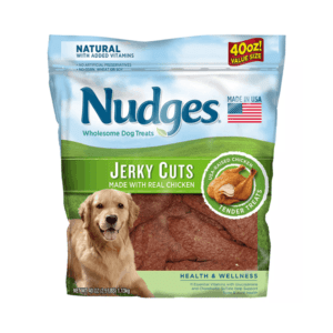 Snacks Nudges Chicken Jerky para perros